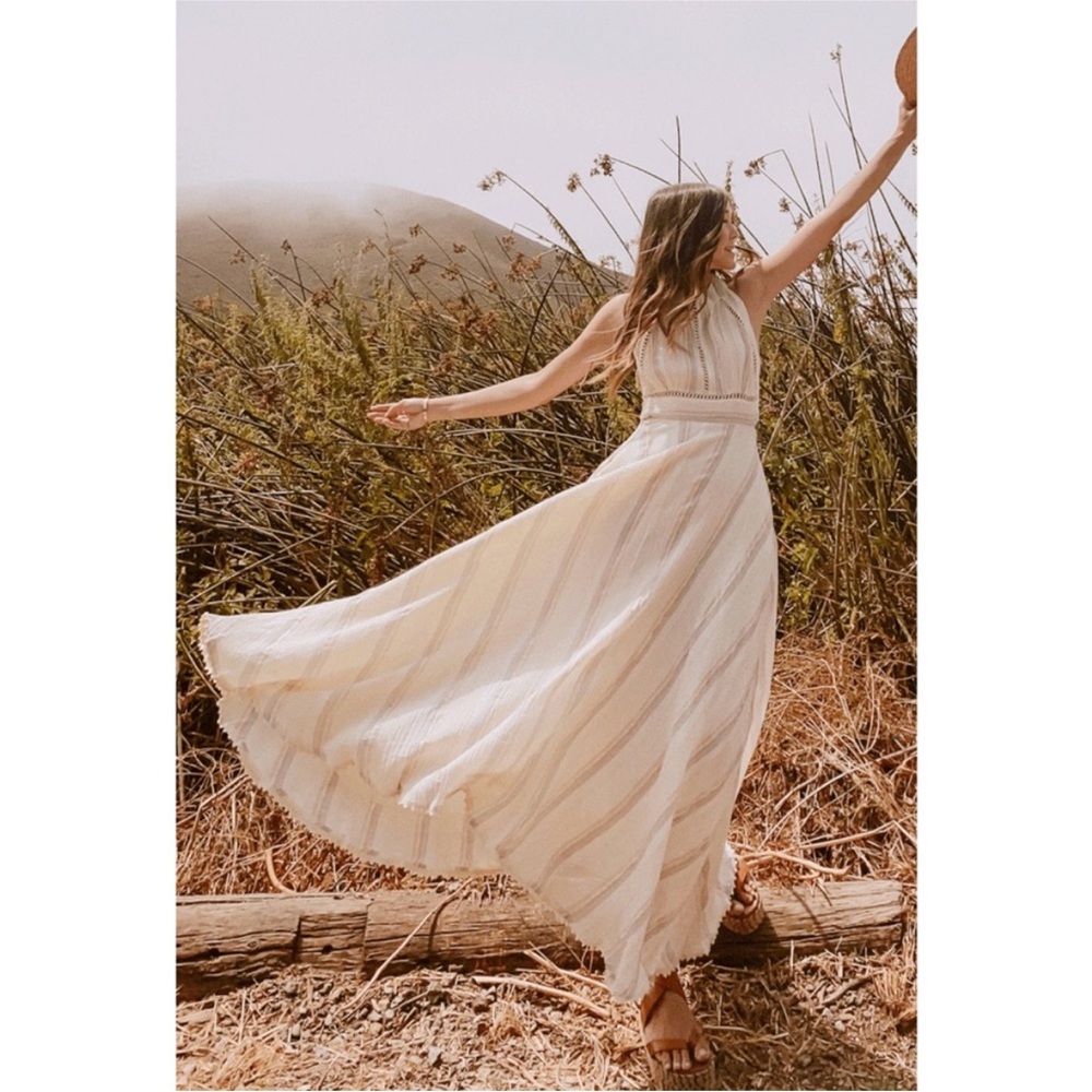 Z&L Europe Golden Slumbers Maxi Dress